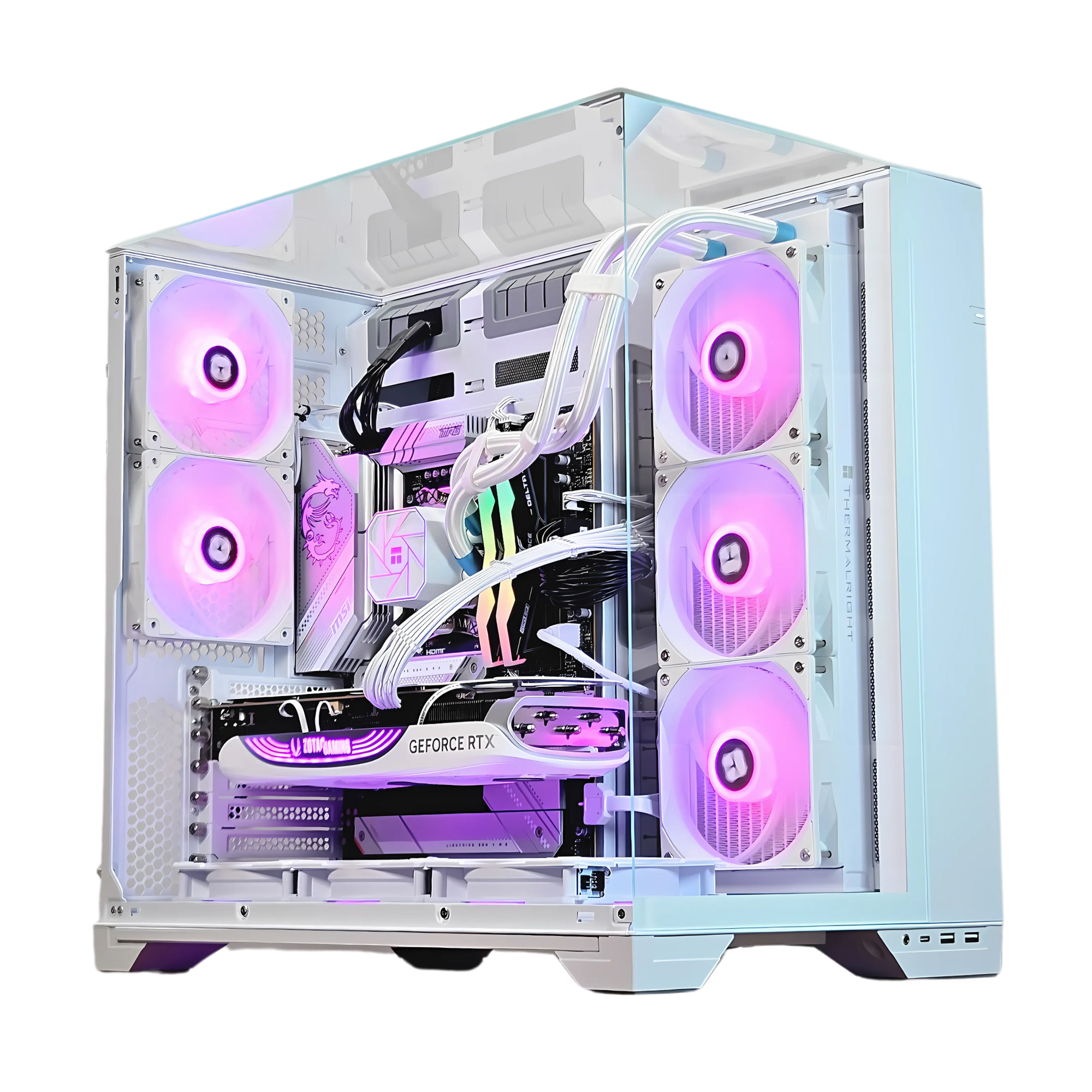 SnowFall Gaming PC - RYZEN 7-7800X3D - RTX 5080 - 32GB DDR5 - 2TB M.2 + Free Mouse & Keyboard - Ai & VR READY