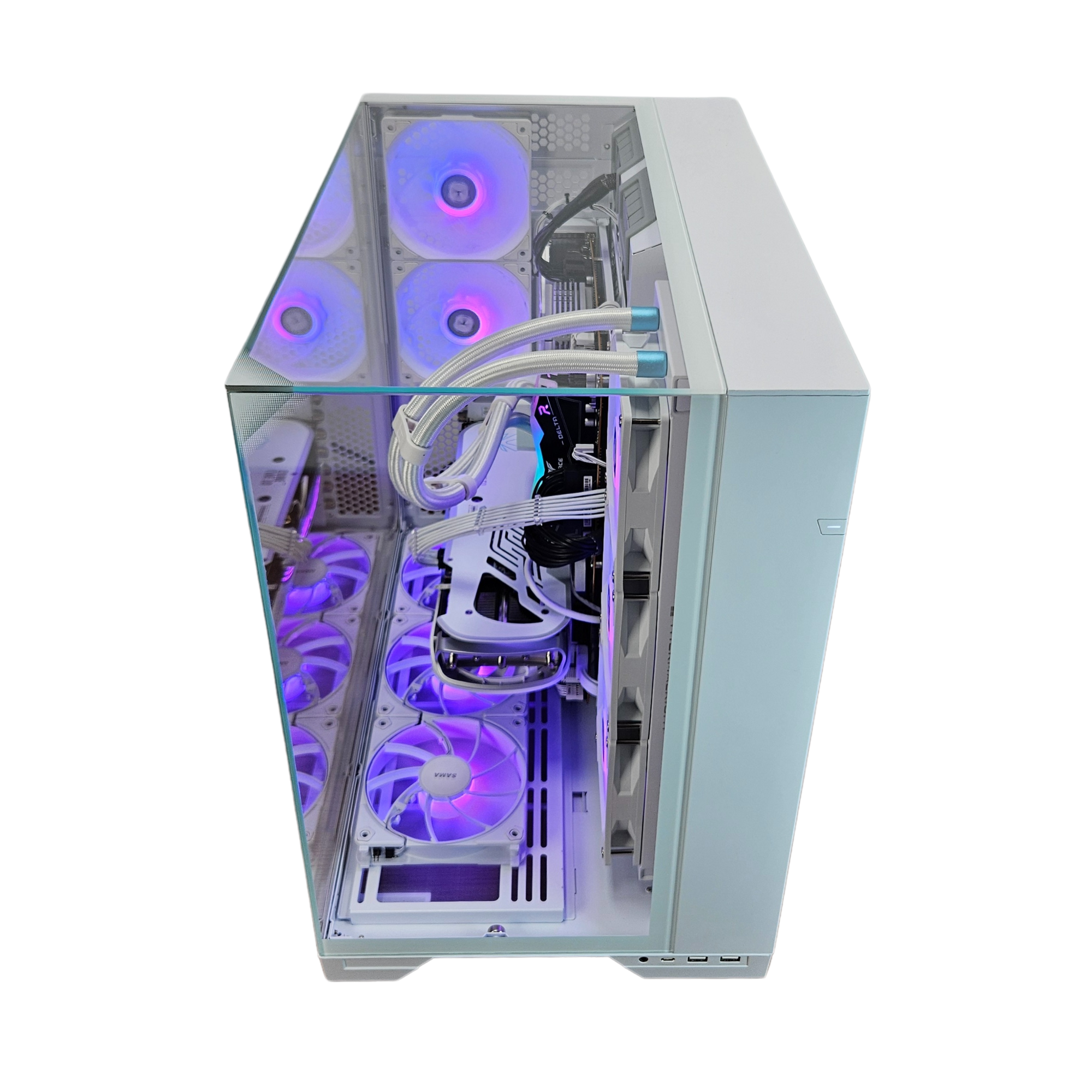 SnowFall Gaming PC - RYZEN 7-7800X3D - RTX 5080 - 32GB DDR5 - 2TB M.2 + Free Mouse & Keyboard - Ai & VR READY