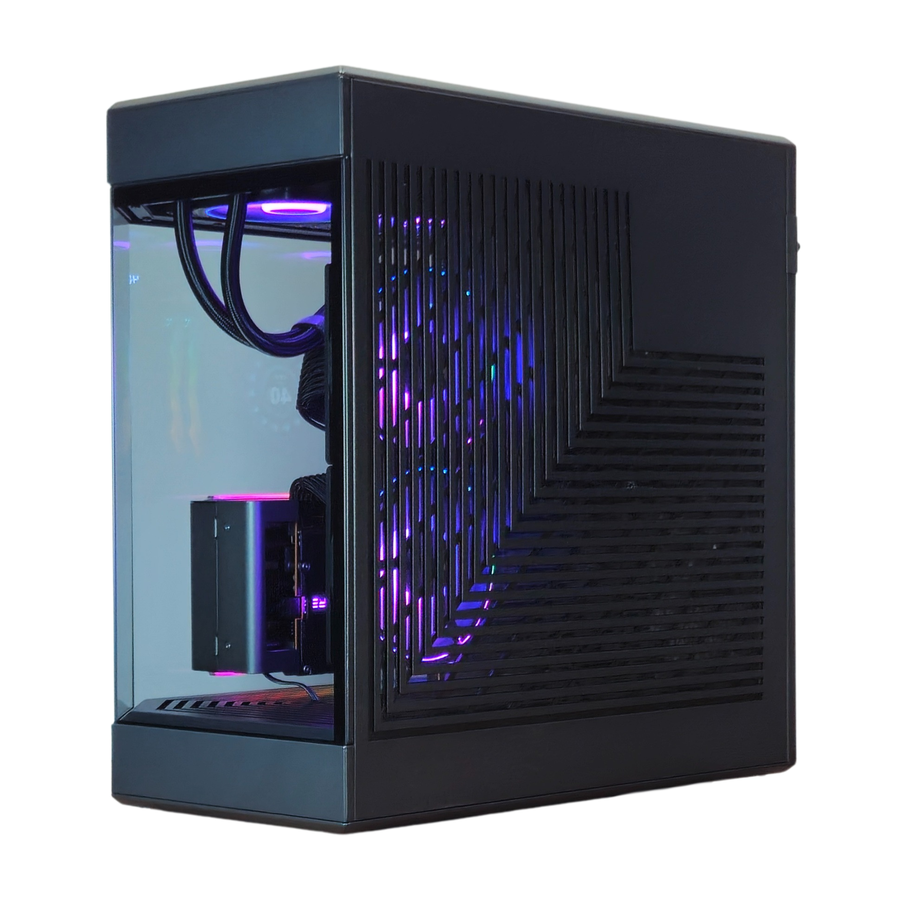 Black Mamba V2 - Custom Gaming PC - RYZEN 7 7800X3D - RX 9070XT 16GB - 2TB SSD + 2TB SSD